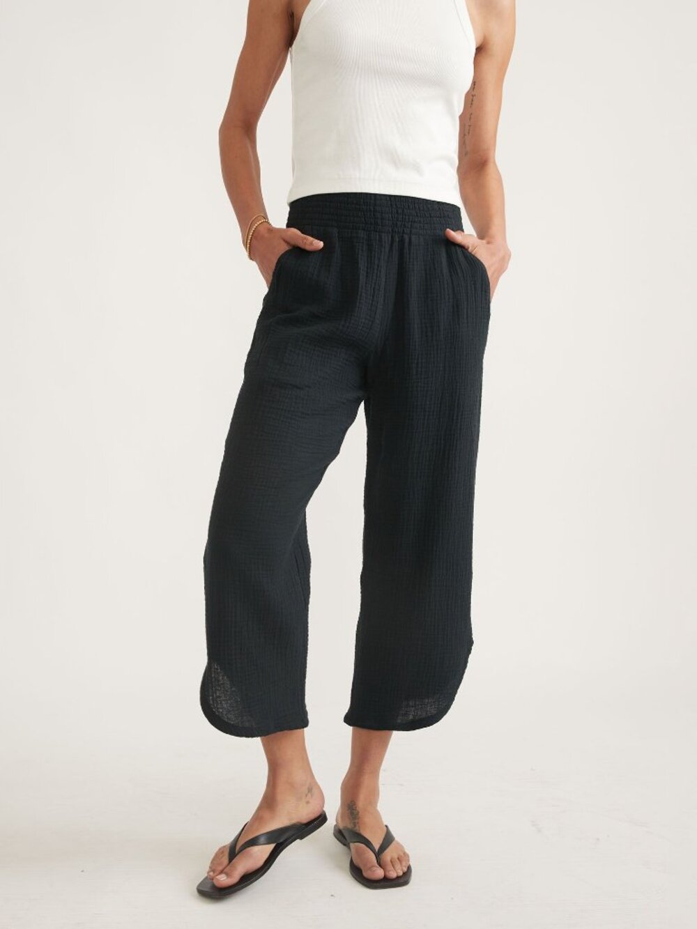 Marine Layer Black Allison Pants